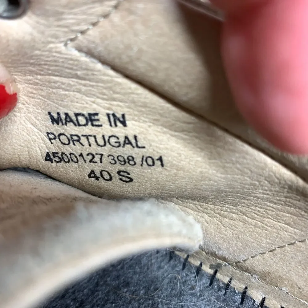 Birkenstock‎ Womens BEND LOW Beige Suede Leather Comfort Sneakers 40